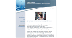 Desktop Screenshot of kthomaspsychologist.com