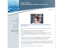 Tablet Screenshot of kthomaspsychologist.com